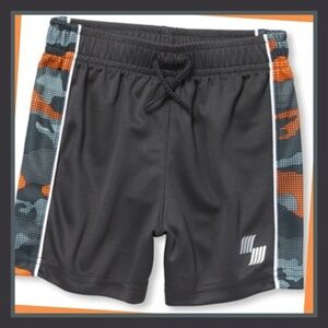 𝑁𝐸𝑊 Boys Camo Pattern Shorts | Sport Side Stripe Print Basketball Shorts 3T